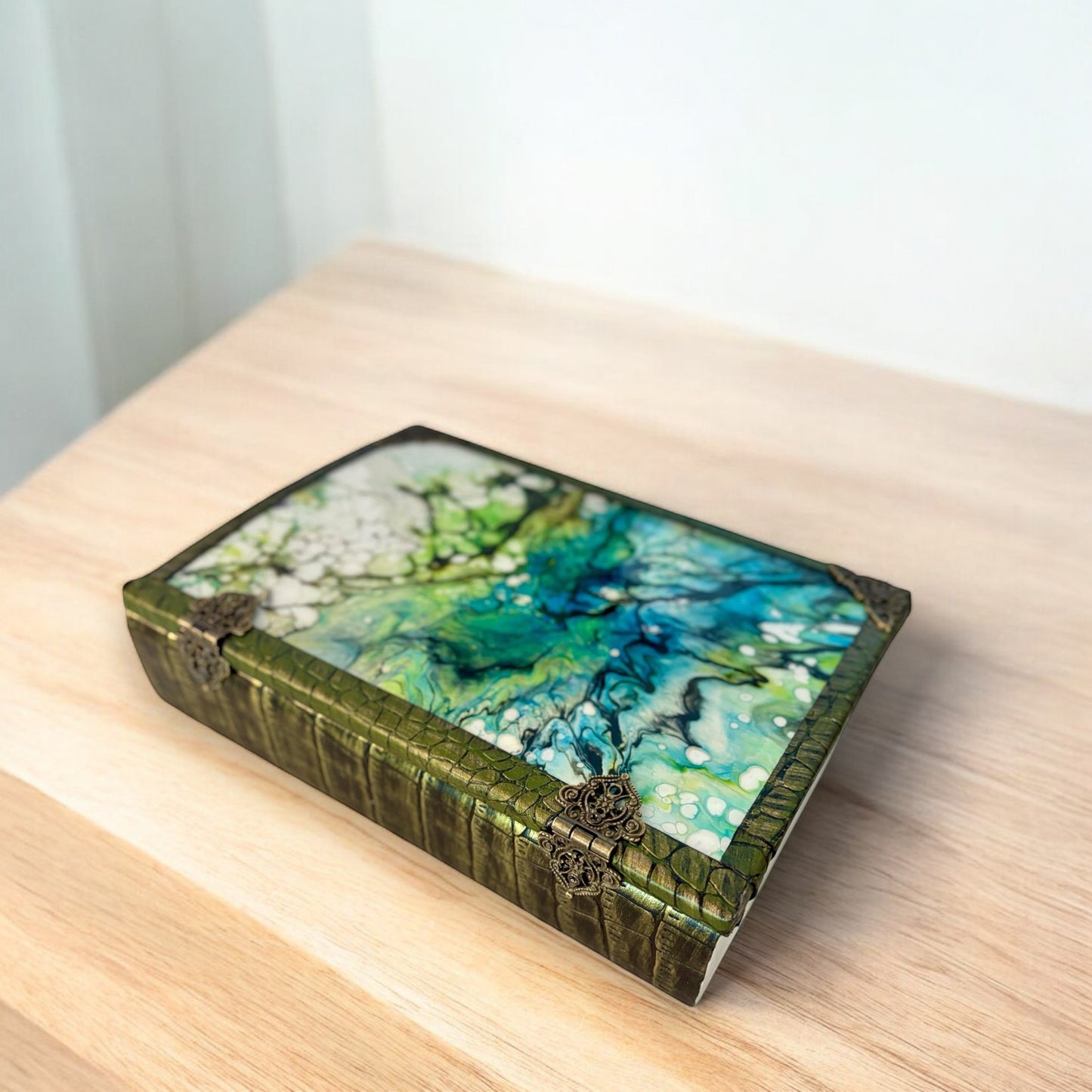Bk-06 Wooden book box
