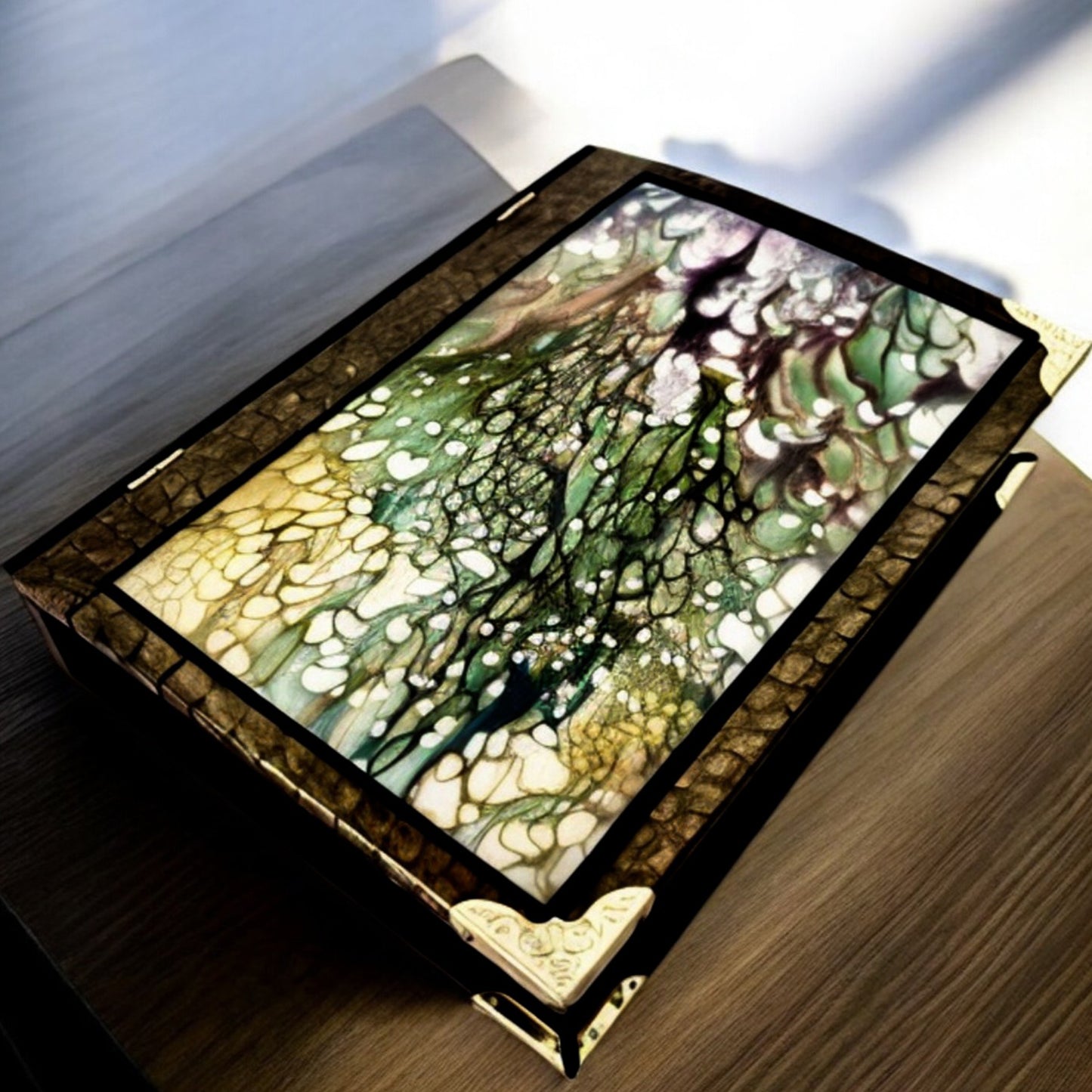 Bk-01 Wooden book box