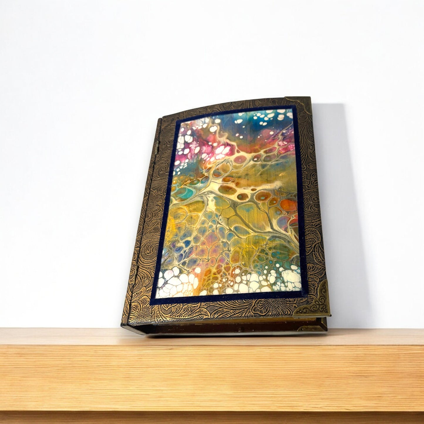 Bk-03 Wooden book box