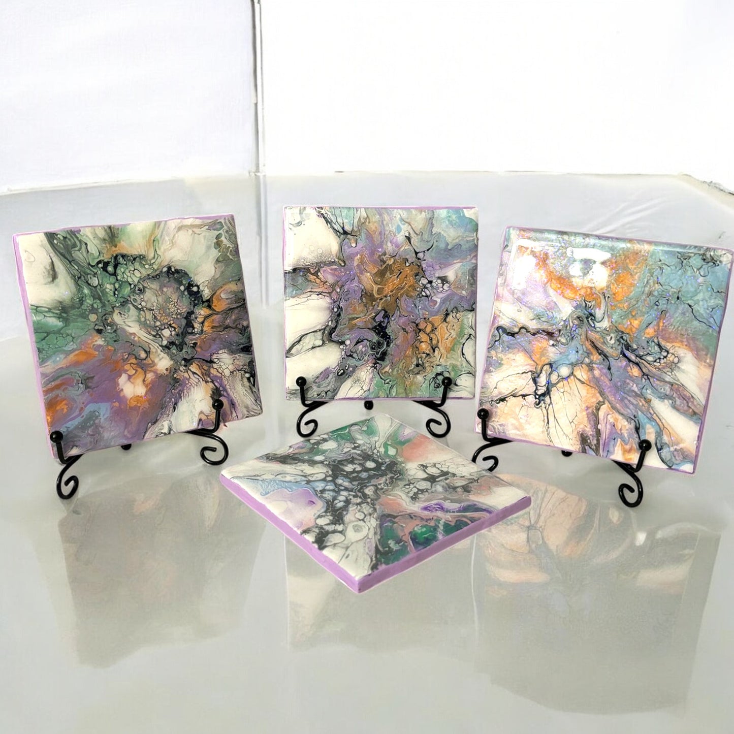 Ceramic coasters C-04