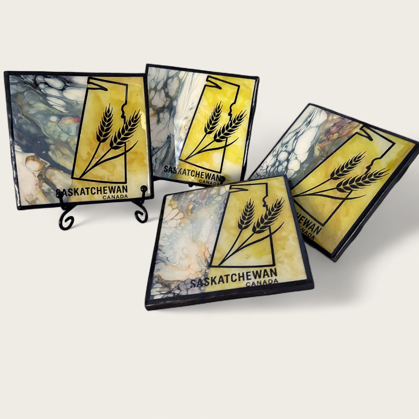 Ceramic coasters C-18