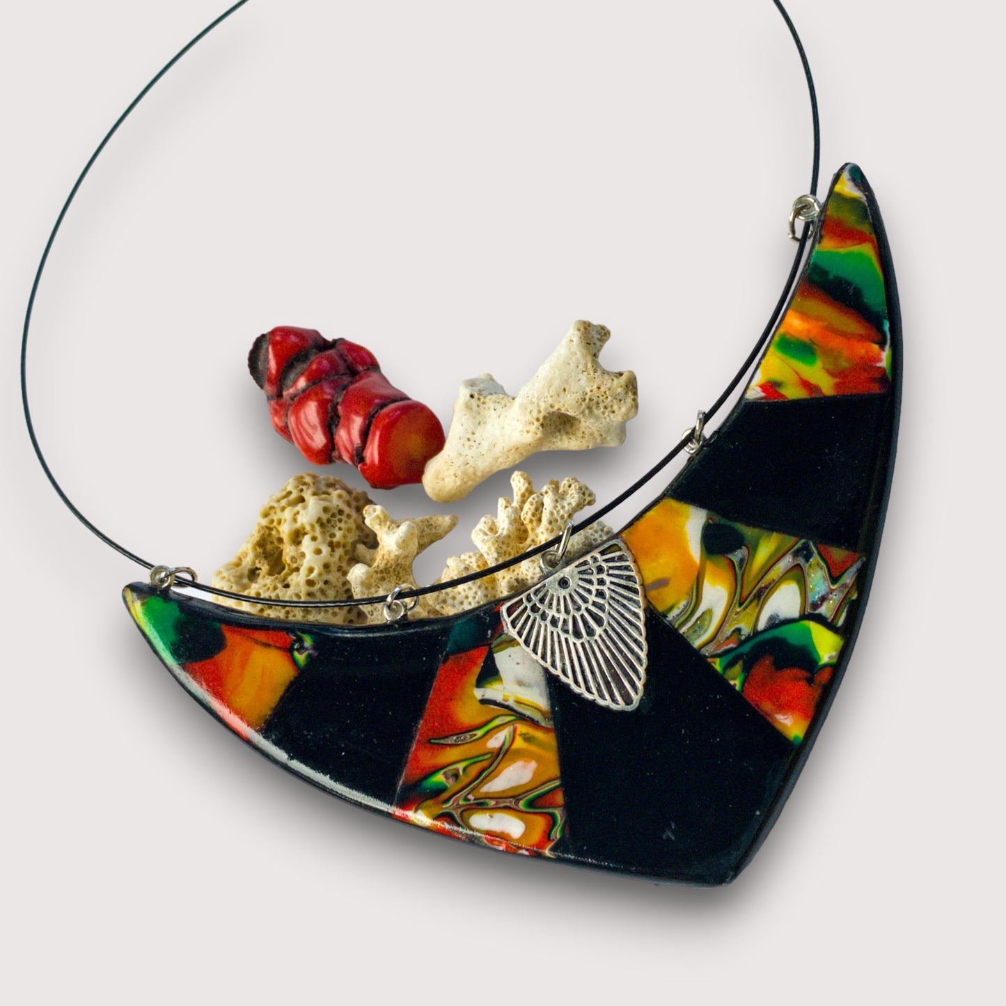 Czarny naszyjnik - chocker
