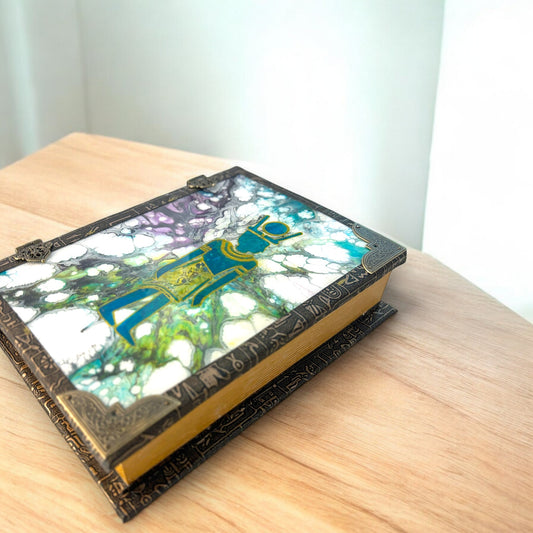 Bk-07 Wooden book box