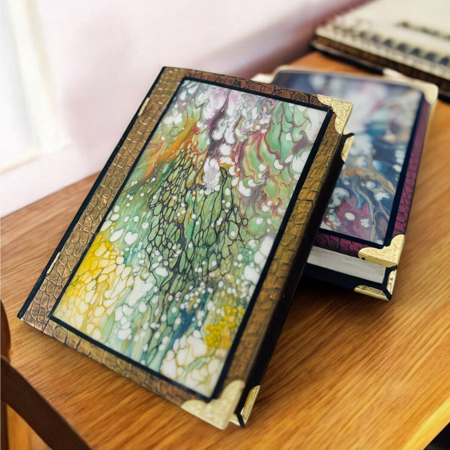 Bk-01 Wooden book box