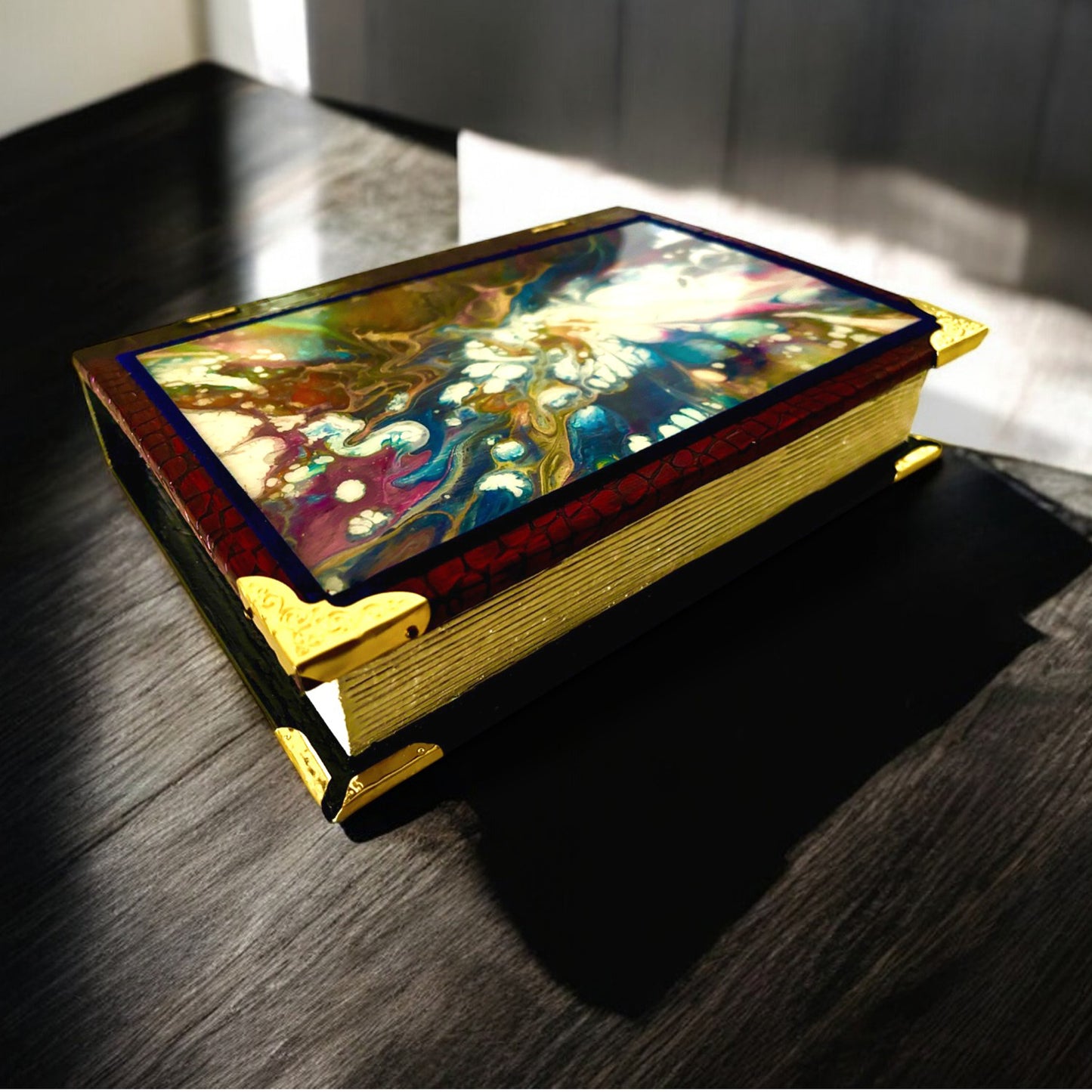 Bk-02 Wooden book box