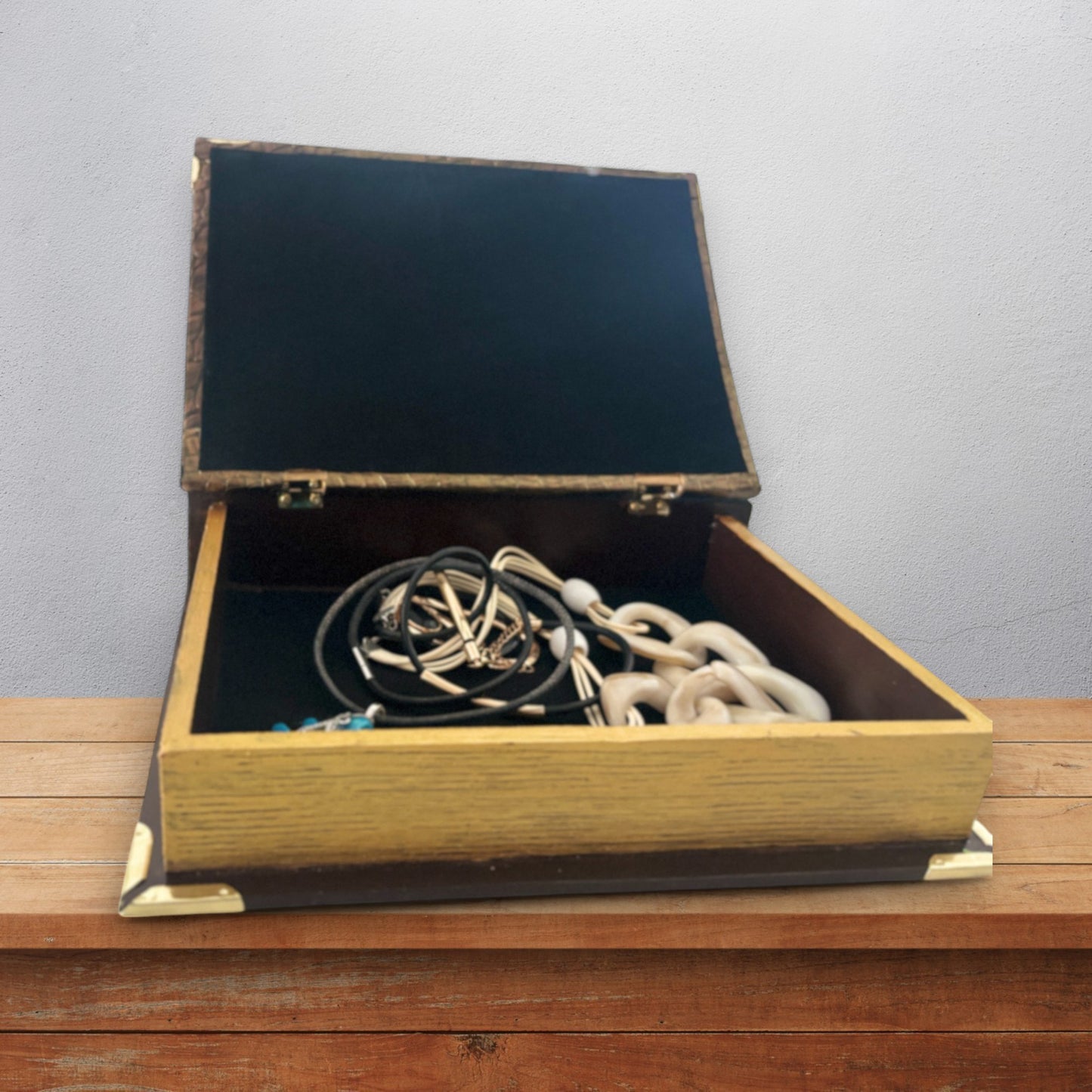 Bk-02 Wooden book box