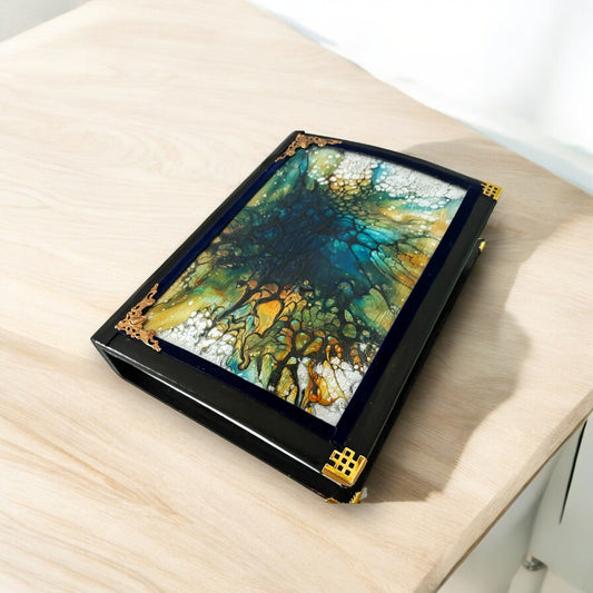 Bk-04 Wooden book box