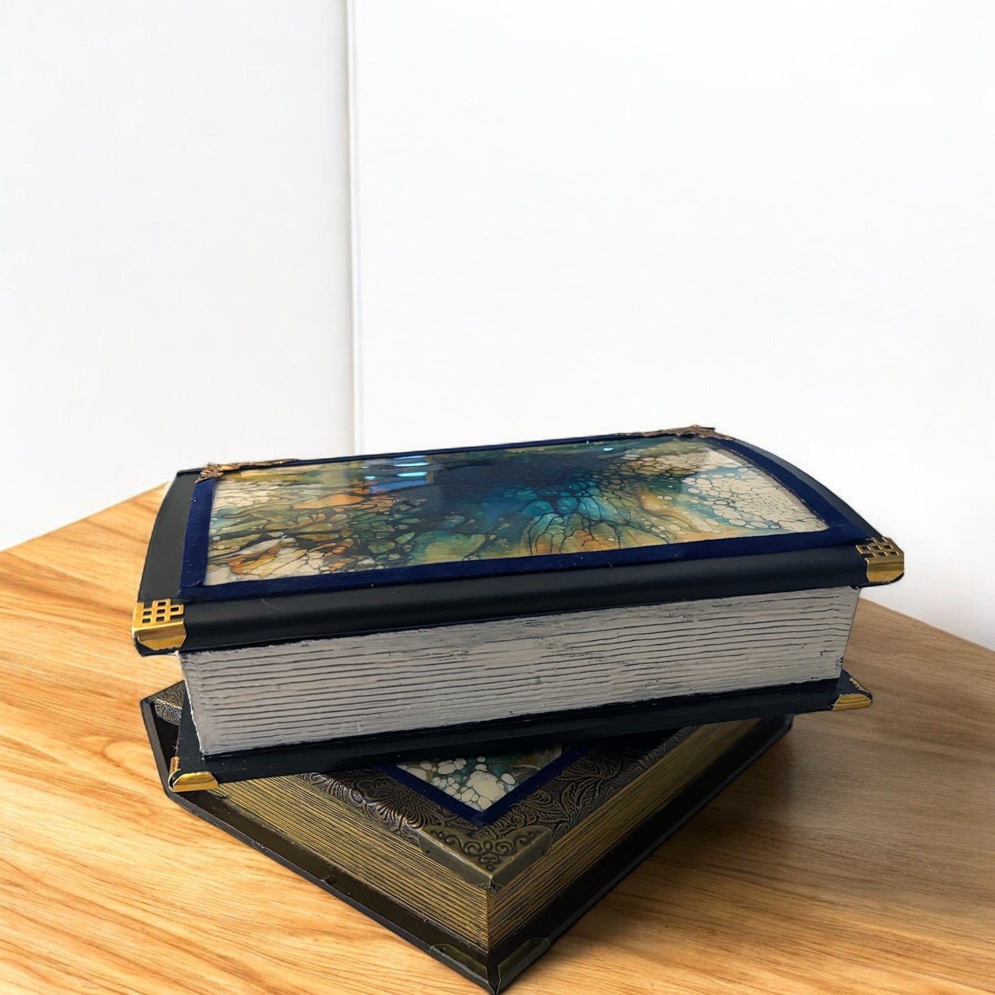 Bk-04 Wooden book box