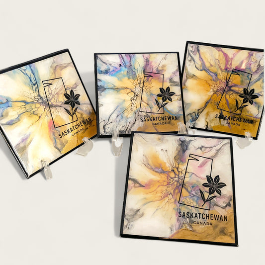 Ceramic coasters C-16