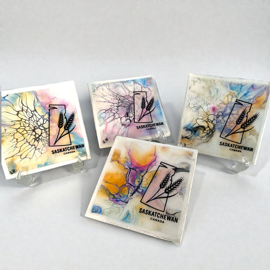 Ceramic coasters C-17