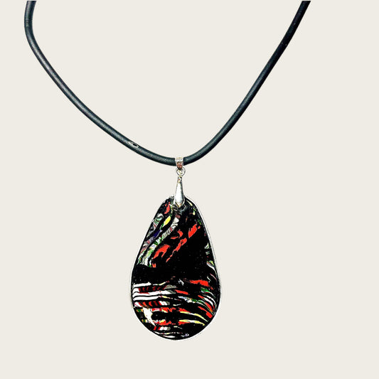 Naszyjnik choker ze słonecznikiem